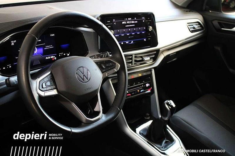 Usata VW T-Roc Life 110 CV (80 kW) 2022 Grigio SUV
