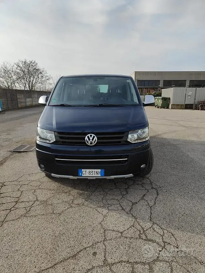 Usata VW Multivan Highline 180 CV (132 kW) 2012 Blu Monovolume