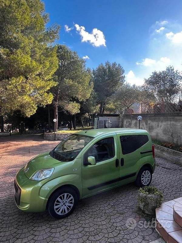 Usata Fiat Qubo Trekking 75 CV (55 kW) 2009 Verde Monovolume