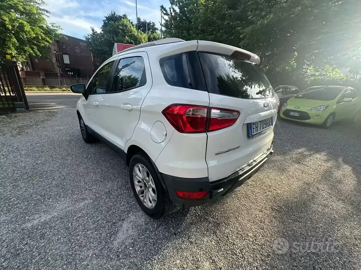 Usata Ford Ecosport Titanium S 95 CV (69 kW) 2017 Bianco SUV