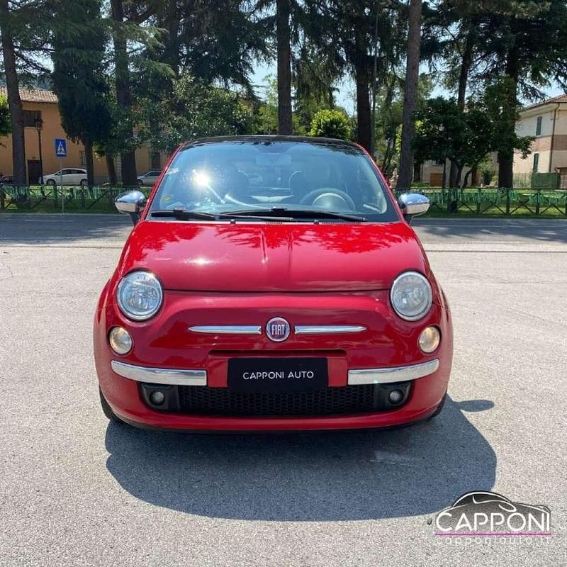 Usata Fiat 500 Lounge 69 CV (50 kW) 2008 Rosso Utilitaria