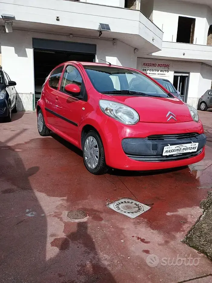 Usata Citroën C1 54 CV (39 kW) 2006 Rosso Utilitaria