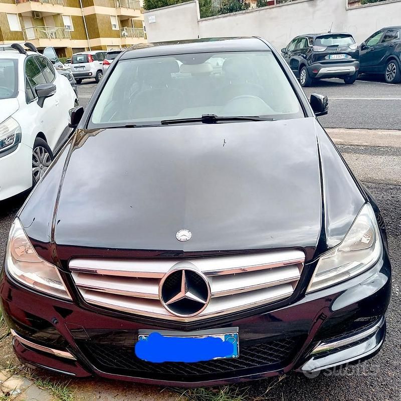 Usata Mercedes C180 2013 Nero Berlina