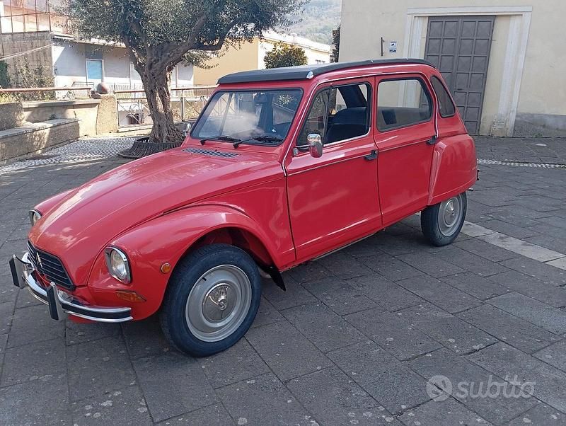 Usata Citroën Dyane 1983 Rosso Utilitaria