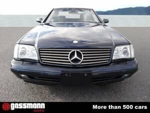 Usata Mercedes SL320 224 CV (164 kW) 1998 Nero Cabrio