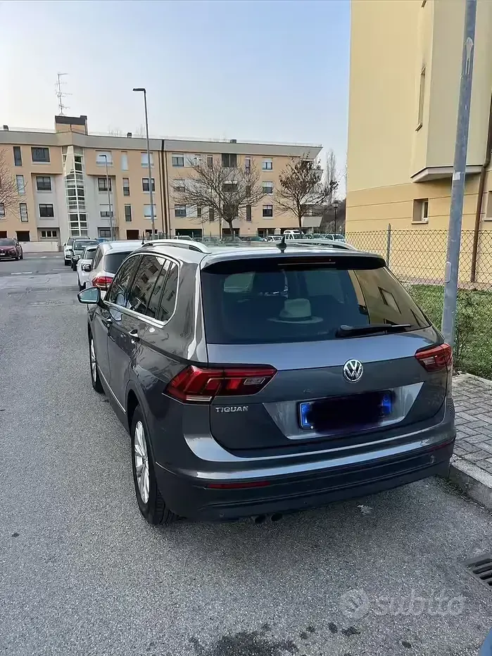Usata VW Tiguan Style 116 CV (85 kW) 2018 Grigio SUV