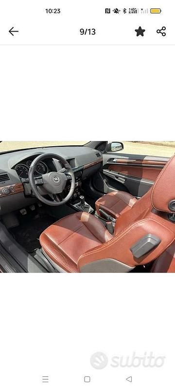 Usata Opel Astra Cabriolet 150 CV (110 kW) 2008 Grigio Cabrio