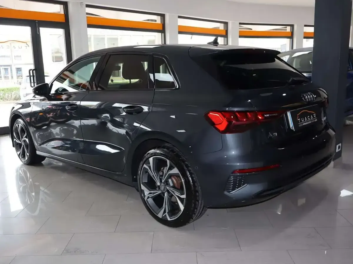 Usata Audi A3 Advanced Plus 150 CV (110 kW) 2020 Grigio Berlina