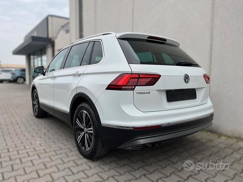 Usata VW Tiguan Style 150 CV (110 kW) 2019 Bianco SUV