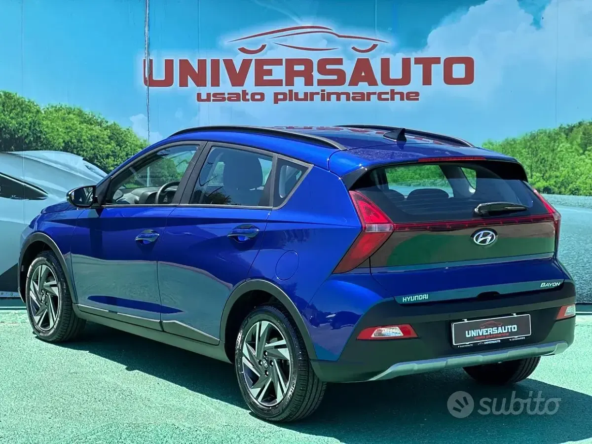 Usata Hyundai Bayon 82 CV (60 kW) 2022 Blu SUV