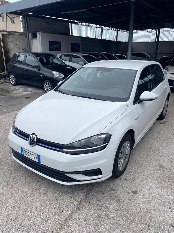 Usata VW Golf VII 110 CV (80 kW) 2017 Bianco Berlina