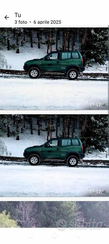 Usata Nissan Terrano 125 CV (91 kW) 1998 Verde SUV