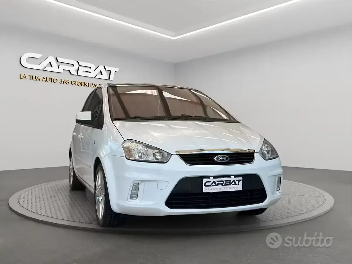 Usata Ford C-MAX 109 CV (80 kW) 2010 Bianco Monovolume