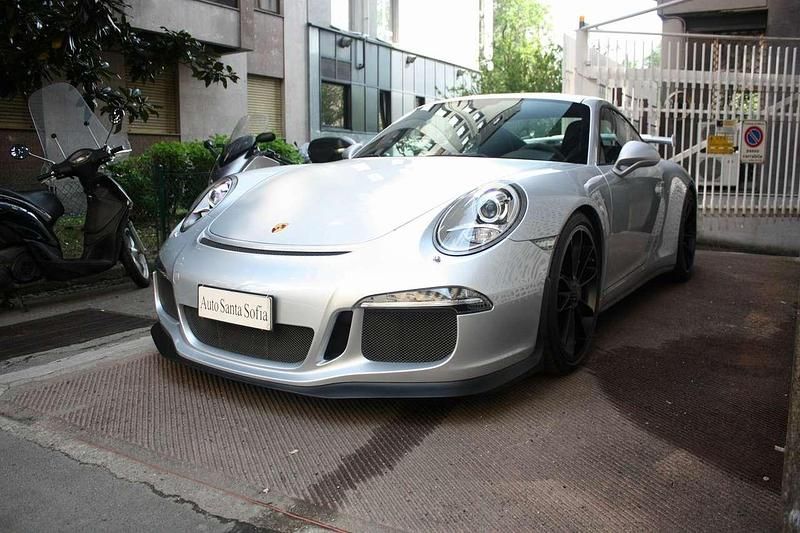 Usata Porsche 991 Sport 476 CV (350 kW) 2014 Argento rodio met. Coupé