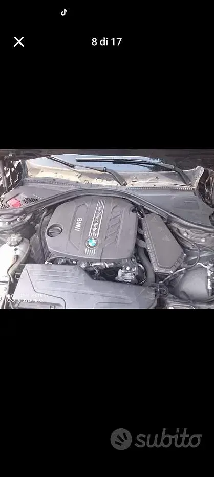 Usata BMW 318 Sport Line 2015 Grigio Berlina