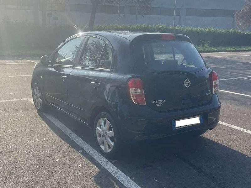 Usata Nissan Micra Acenta 80 CV (58 kW) 2012 Blu/azzurro Berlina