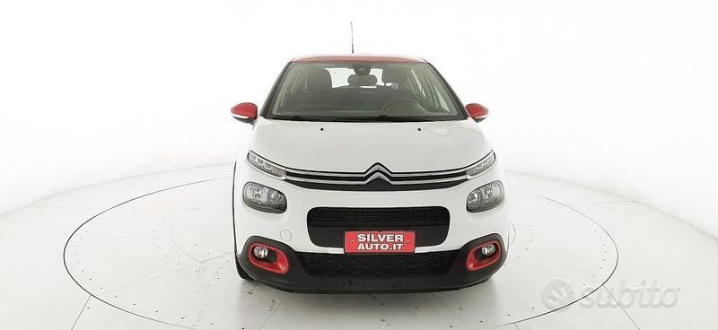 Usata Citroën C3 PureTech 83 CV (61 kW) 2020 Bianco / tetto rosso Utilitaria
