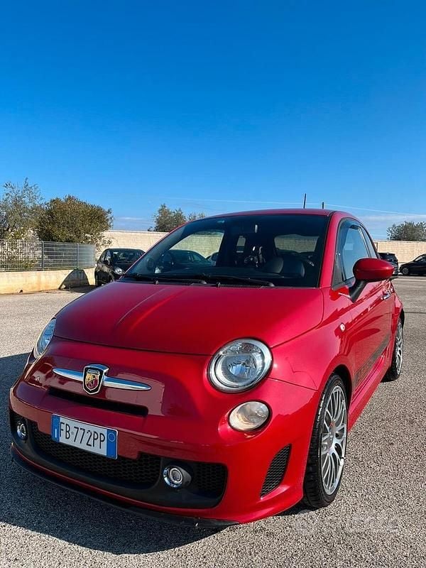 Usata Abarth 595 140 CV (102 kW) 2015 Rosso Berlina