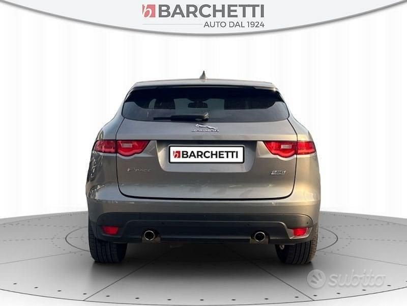 Usata Jaguar F-Pace Portfolio 241 CV (177 kW) 2017 Grigio SUV