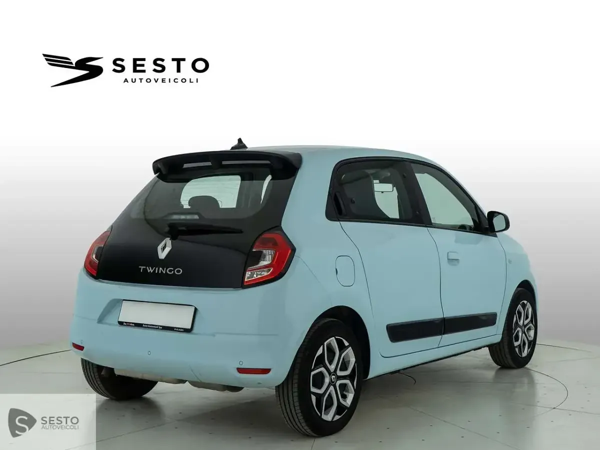 Usata Renault Twingo Equilibre 65 CV (47 kW) 2024 Blu Utilitaria
