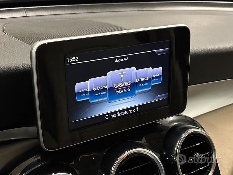 Usata Mercedes GLC250 Business 204 CV (150 kW) 2017 Blu SUV