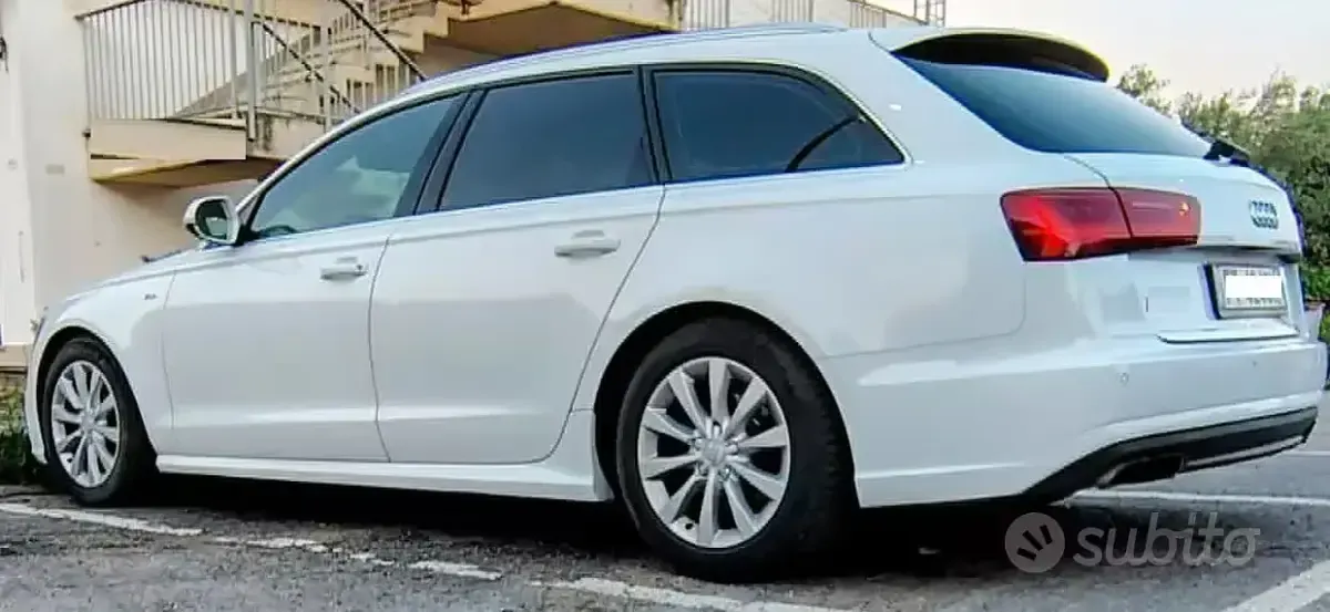 Usata Audi A6 Business Plus 190 CV (139 kW) 2014 Bianco Station wagon