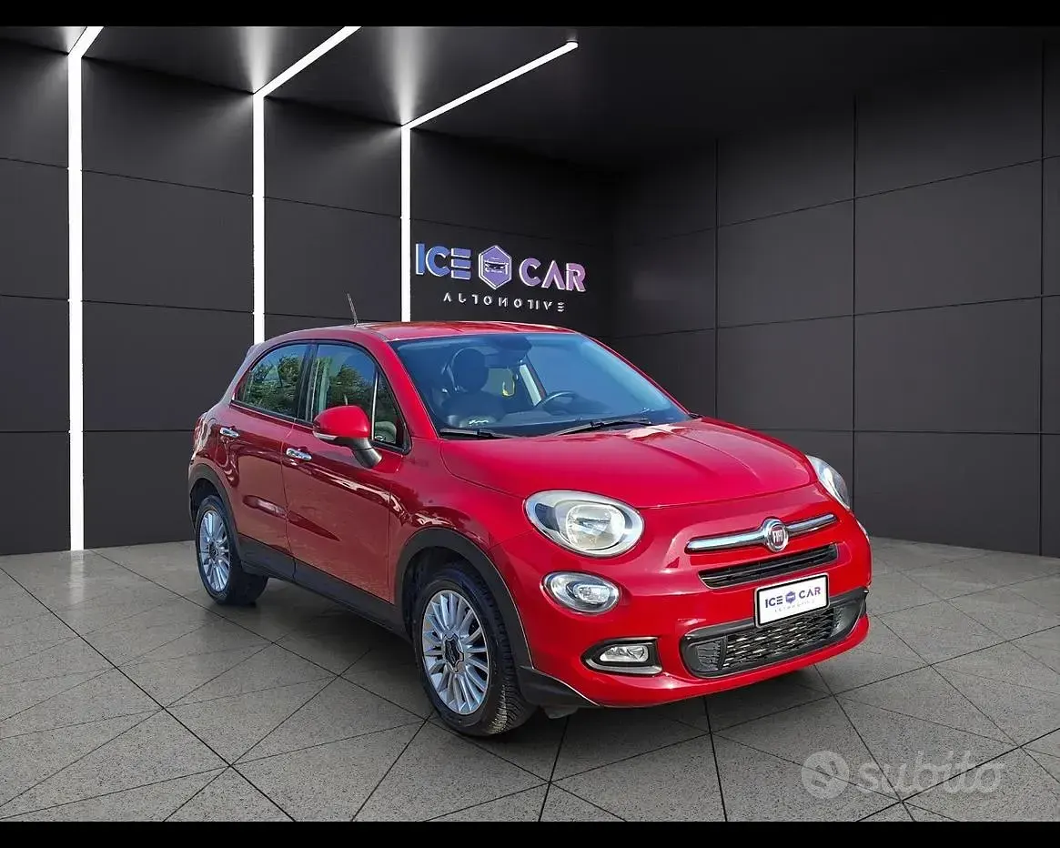 Usata Fiat 500X Lounge 120 CV (88 kW) 2017 Rosso SUV
