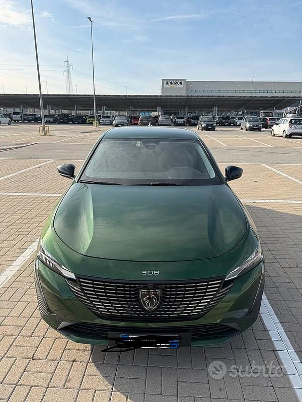 Usata Peugeot 308 Allure 131 CV (96 kW) 2022 Verde Berlina