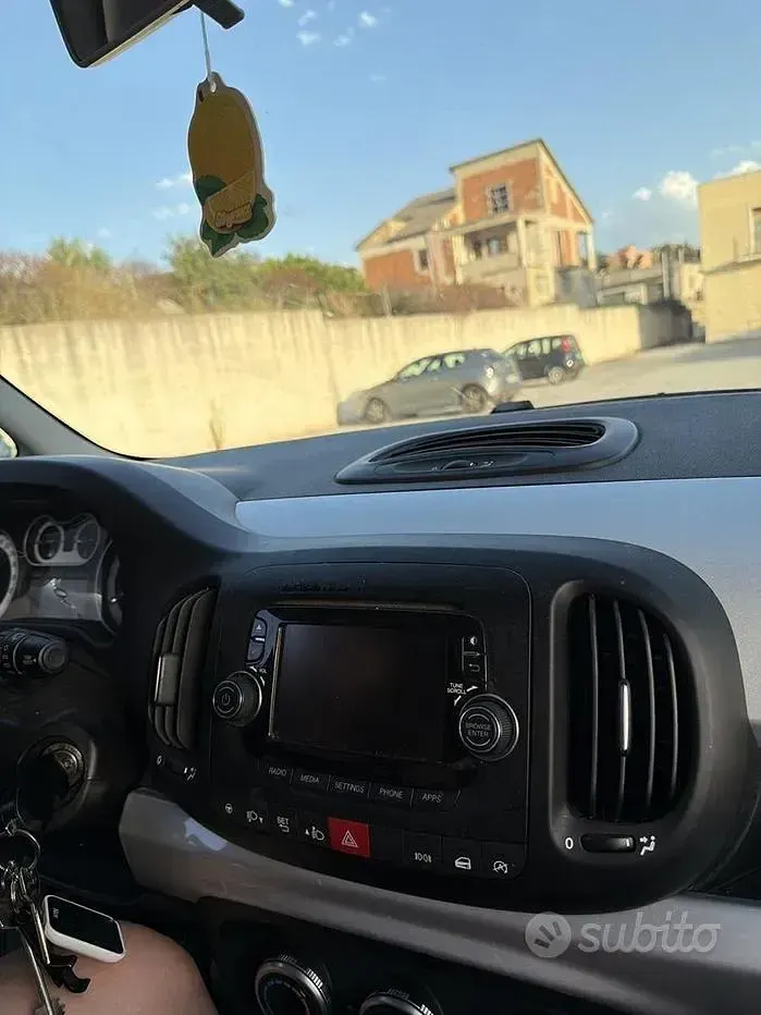 Usata Fiat 500L 95 CV (69 kW) 2016 Grigio Monovolume