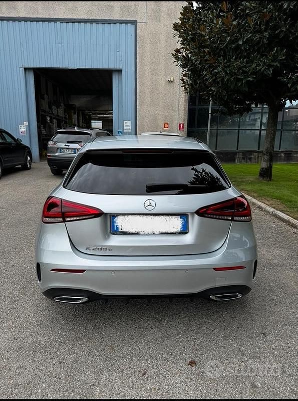 Usata Mercedes A200 Premium Plus 150 CV (110 kW) 2019 Grigio Berlina