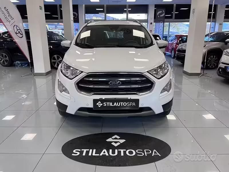 Usata Ford Ecosport Titanium 125 CV (91 kW) 2023 Bianco SUV