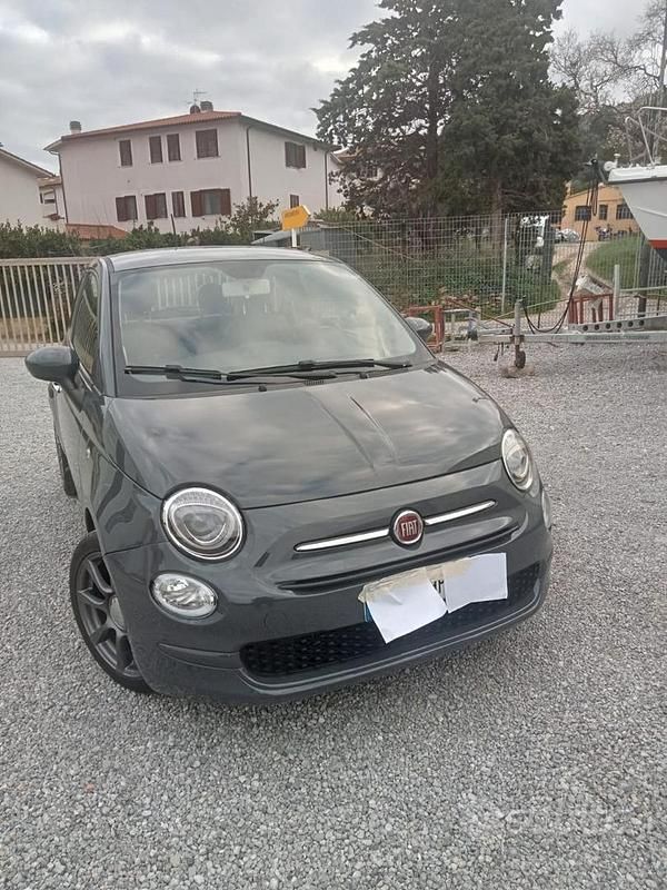 Usata Fiat 500 85 CV (62 kW) 2016 Grigio Utilitaria