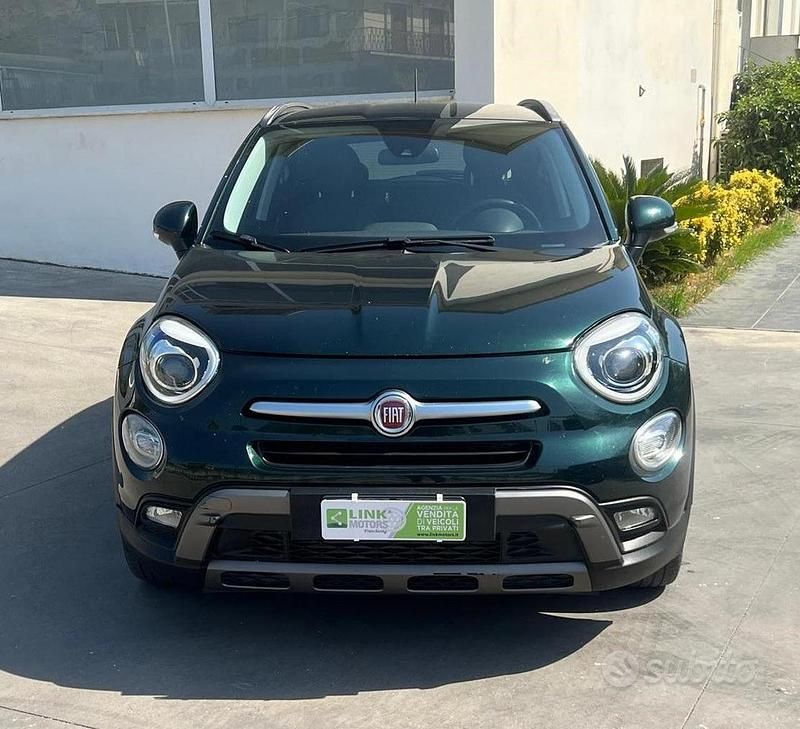 Usata Fiat 500X Cross Plus 140 CV (102 kW) 2016 Verde SUV