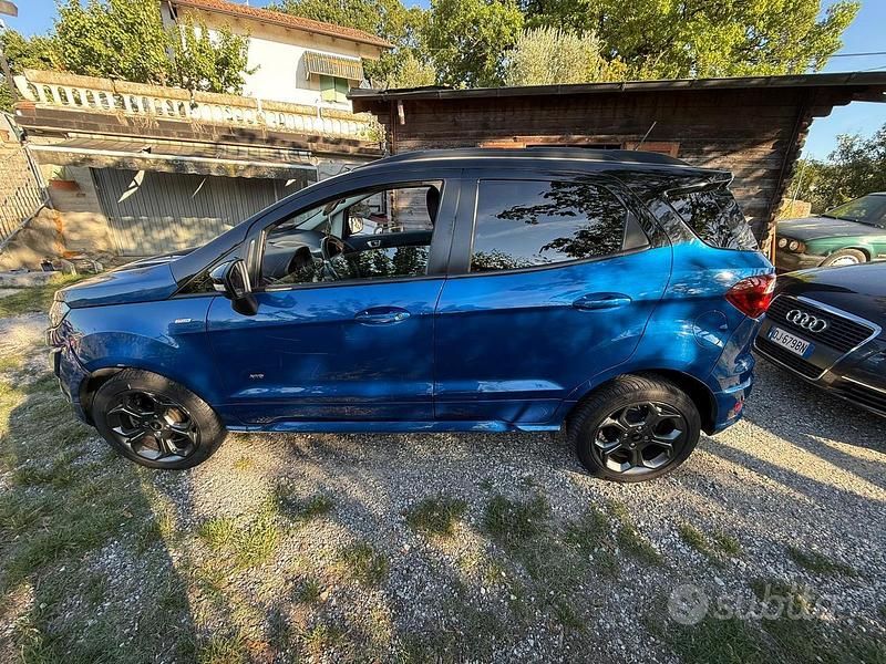 Usata Ford Ecosport ST-Line 150 CV (110 kW) 2018 Blu SUV