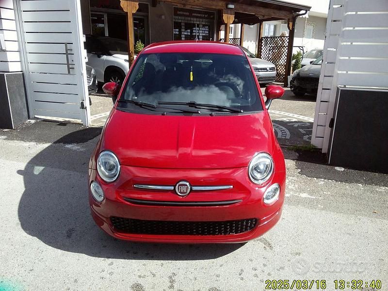Usata Fiat 500 Connect 70 CV (51 kW) 2021 Rosso Utilitaria