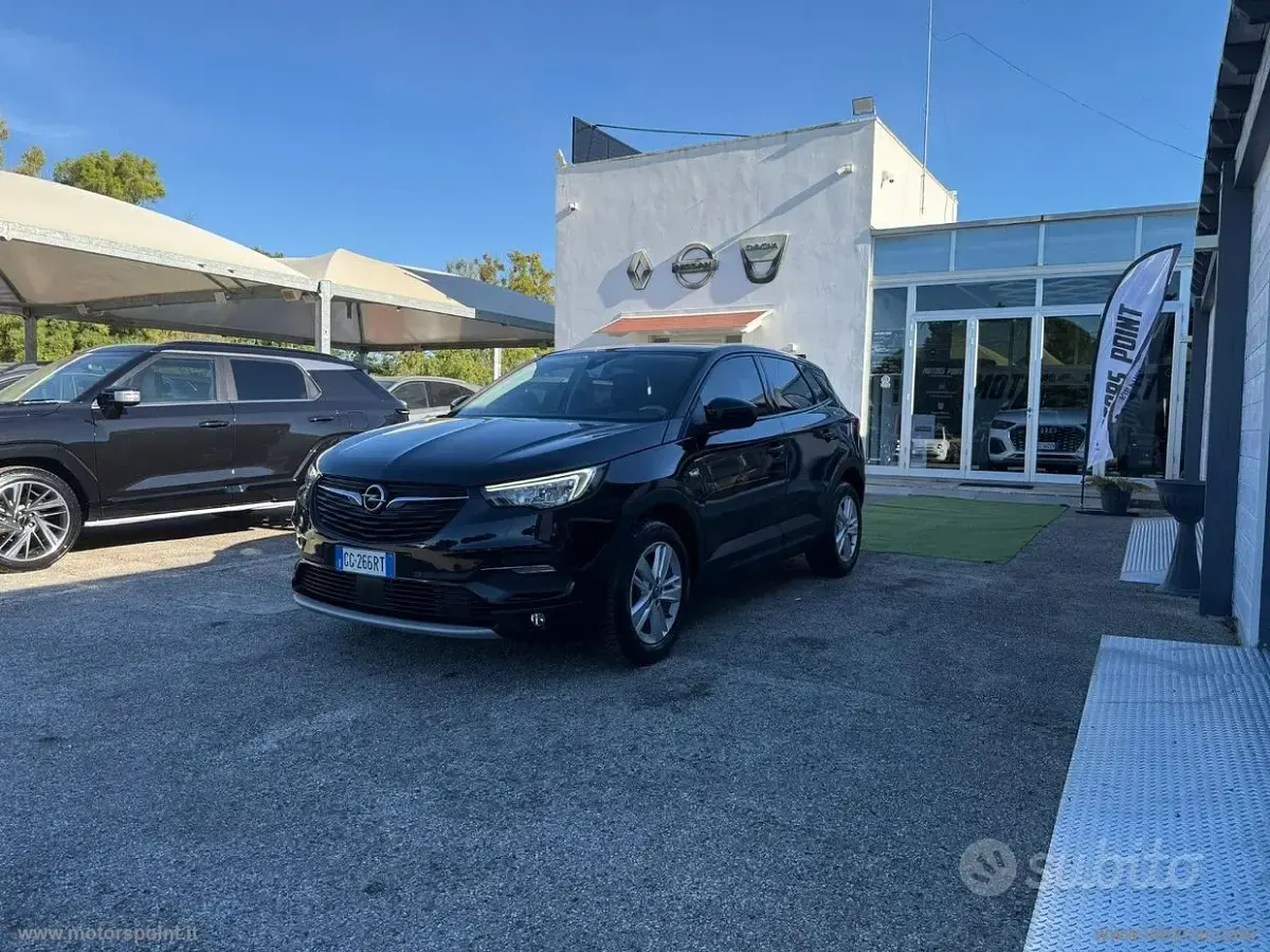 Usata Opel Grandland X S 131 CV (96 kW) 2021 Nero SUV