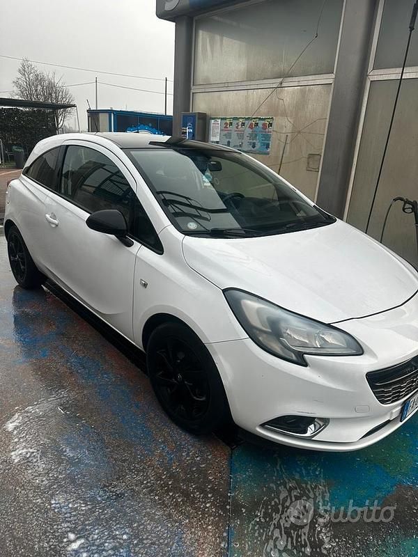 Usata Opel Corsa S 95 CV (69 kW) 2014 Bianco Berlina