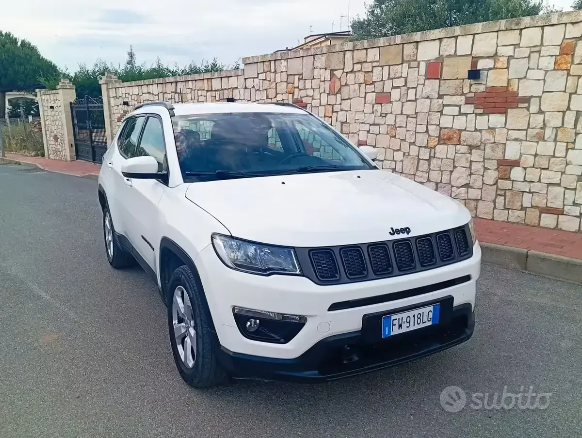 Usata Jeep Compass 140 CV (102 kW) 2019 Bianco SUV