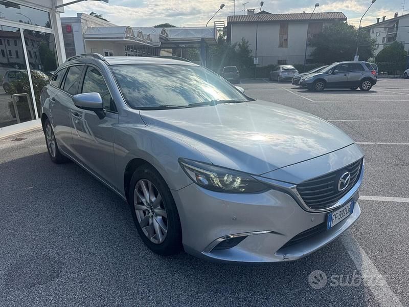 Begagnad Mazda 6 Evolve 150 HK (110 kW) 2016 Blå Kombi