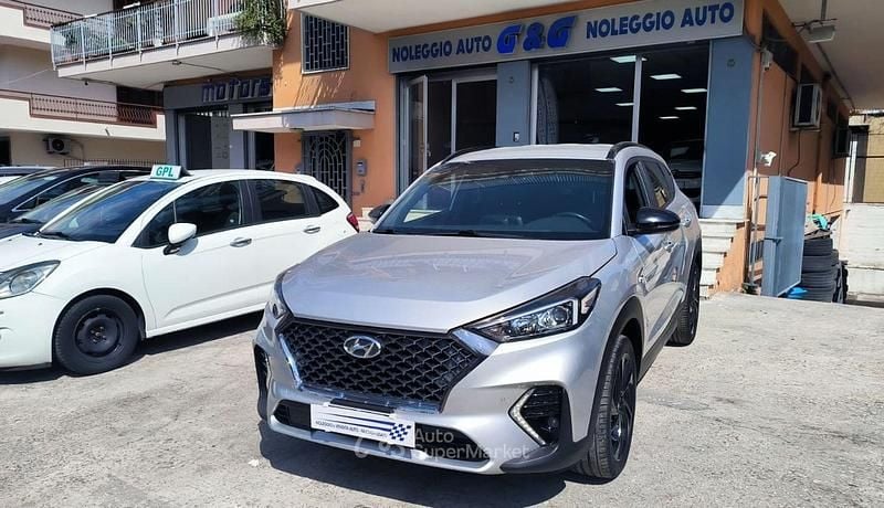 Usata Hyundai Tucson 136 CV (100 kW) 2019 Argento SUV