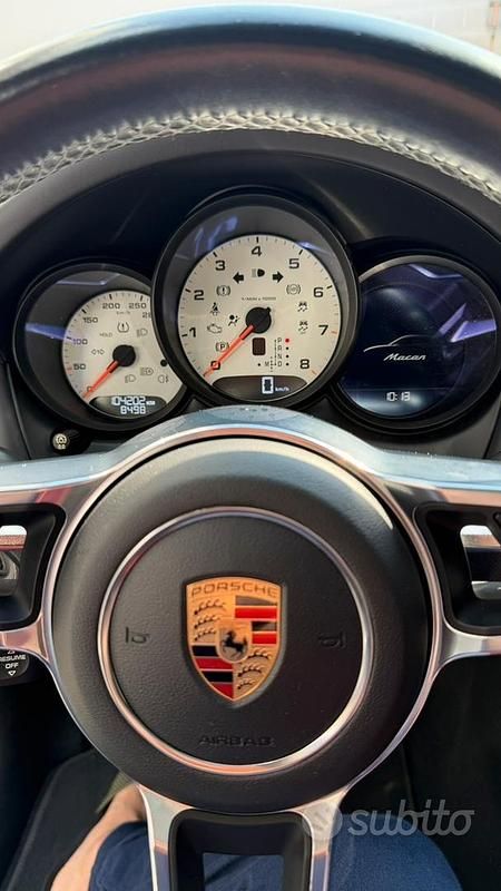 Usata Porsche Macan 245 CV (180 kW) 2019 Bianco SUV