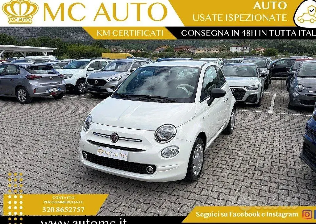 Usata Fiat 500 69 CV (50 kW) 2023 Bianco Utilitaria