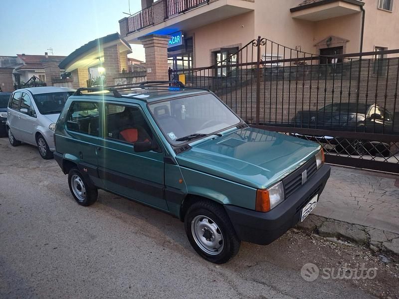 Usata Fiat Panda 4x4 Trekking 54 CV (39 kW) 2000 Verde Utilitaria