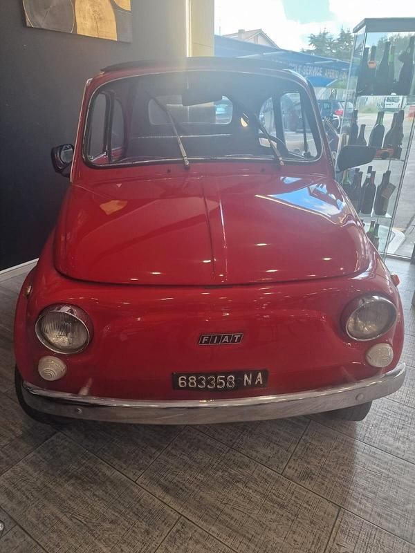 Rosso Usata 1970 Fiat 500 Cabrio | 4900 € - Immagine 1/4