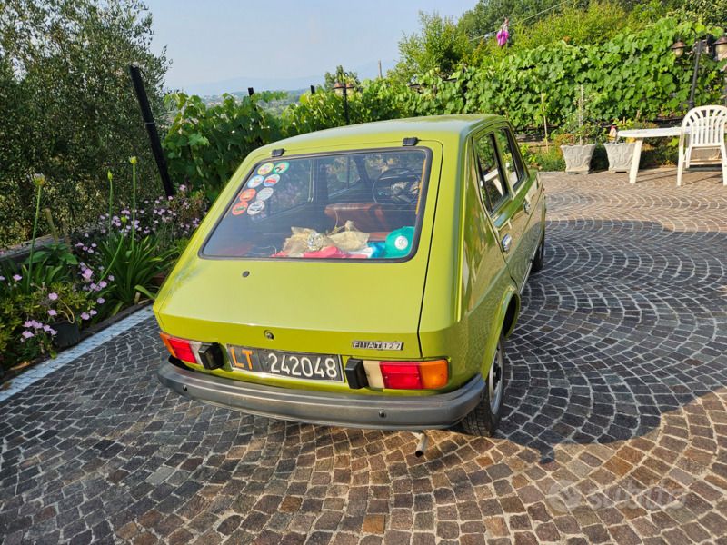 Usata Fiat 127 45 CV (33 kW) 1980 Verde Utilitaria