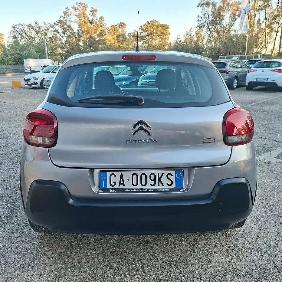Usata Citroën C3 Feel 102 CV (75 kW) 2020 Grigio Utilitaria