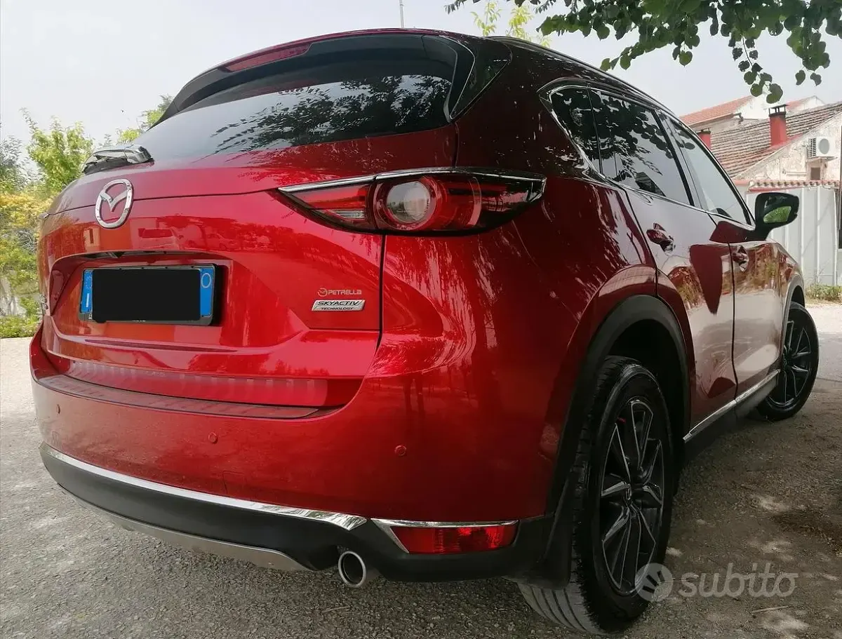 Usata Mazda CX-5 175 CV (128 kW) 2018 Rosso SUV