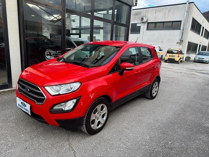 Usata Ford Ecosport 95 CV (69 kW) 2020 Rosso SUV