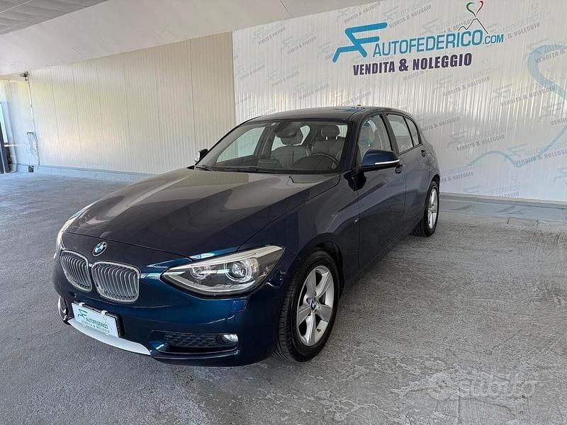 Usata BMW 116 116 CV (85 kW) 2014 Blu Utilitaria