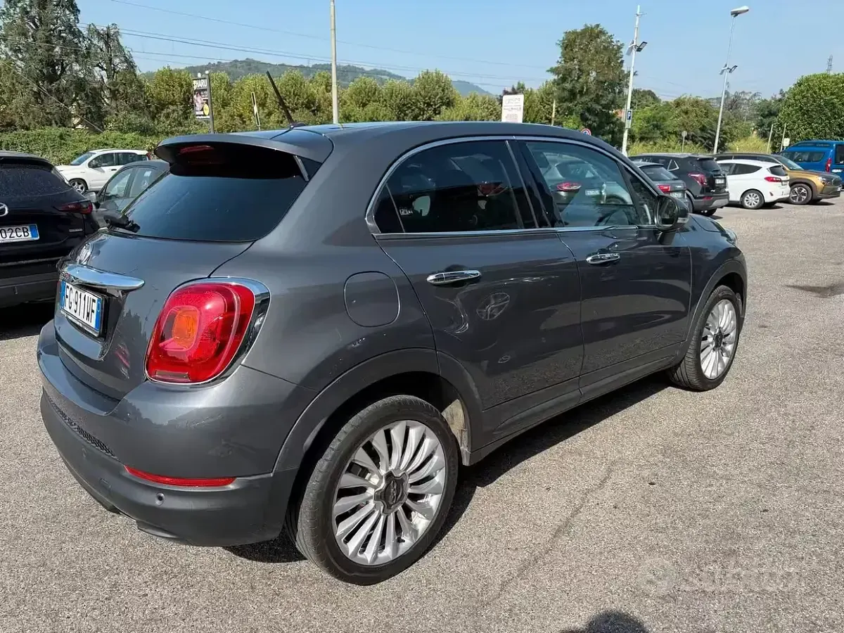 Usata Fiat 500X Lounge 120 CV (88 kW) 2017 Grigio SUV